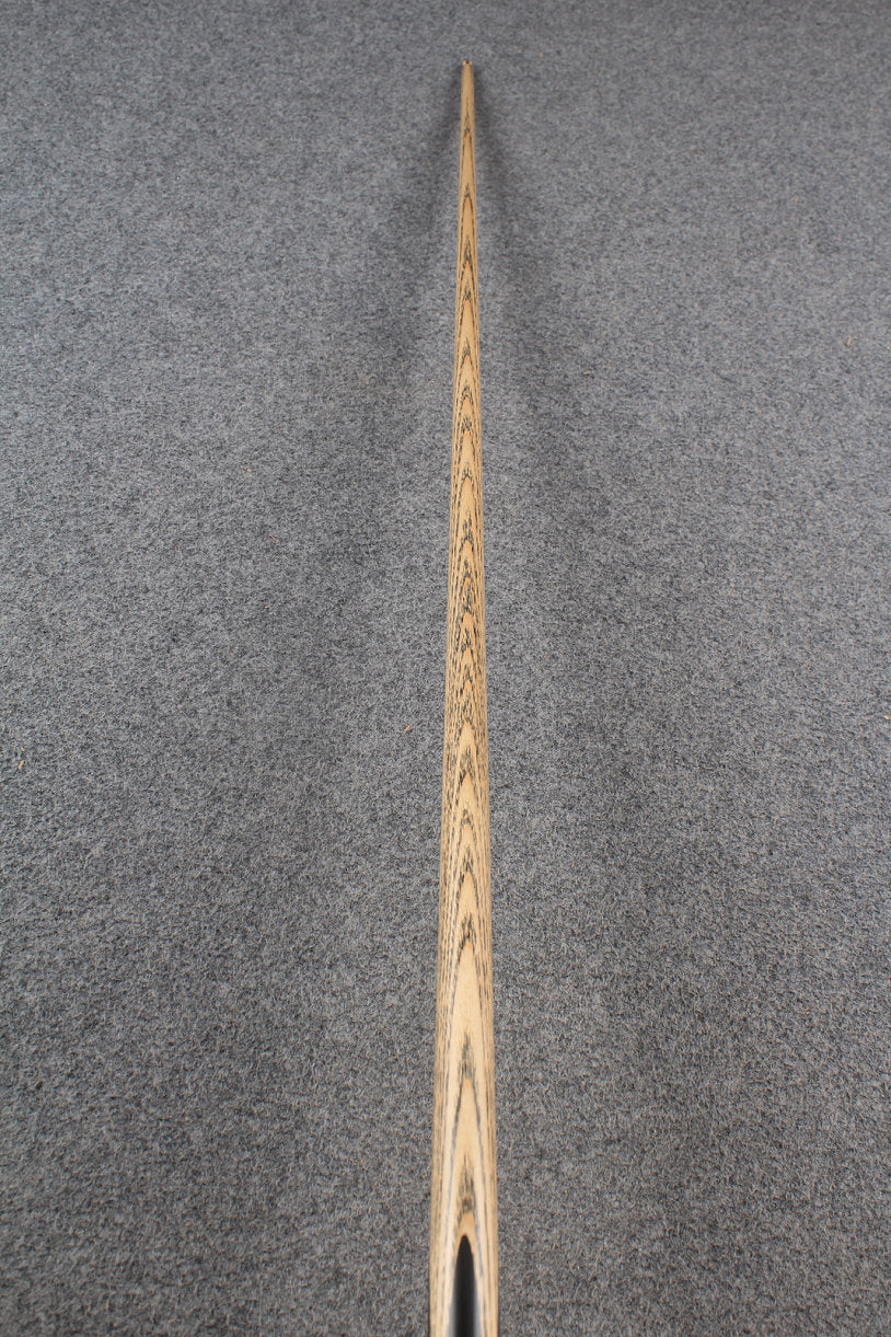 3/4 ASH english pool cue + break cue + case # 8793 WOODS CUES