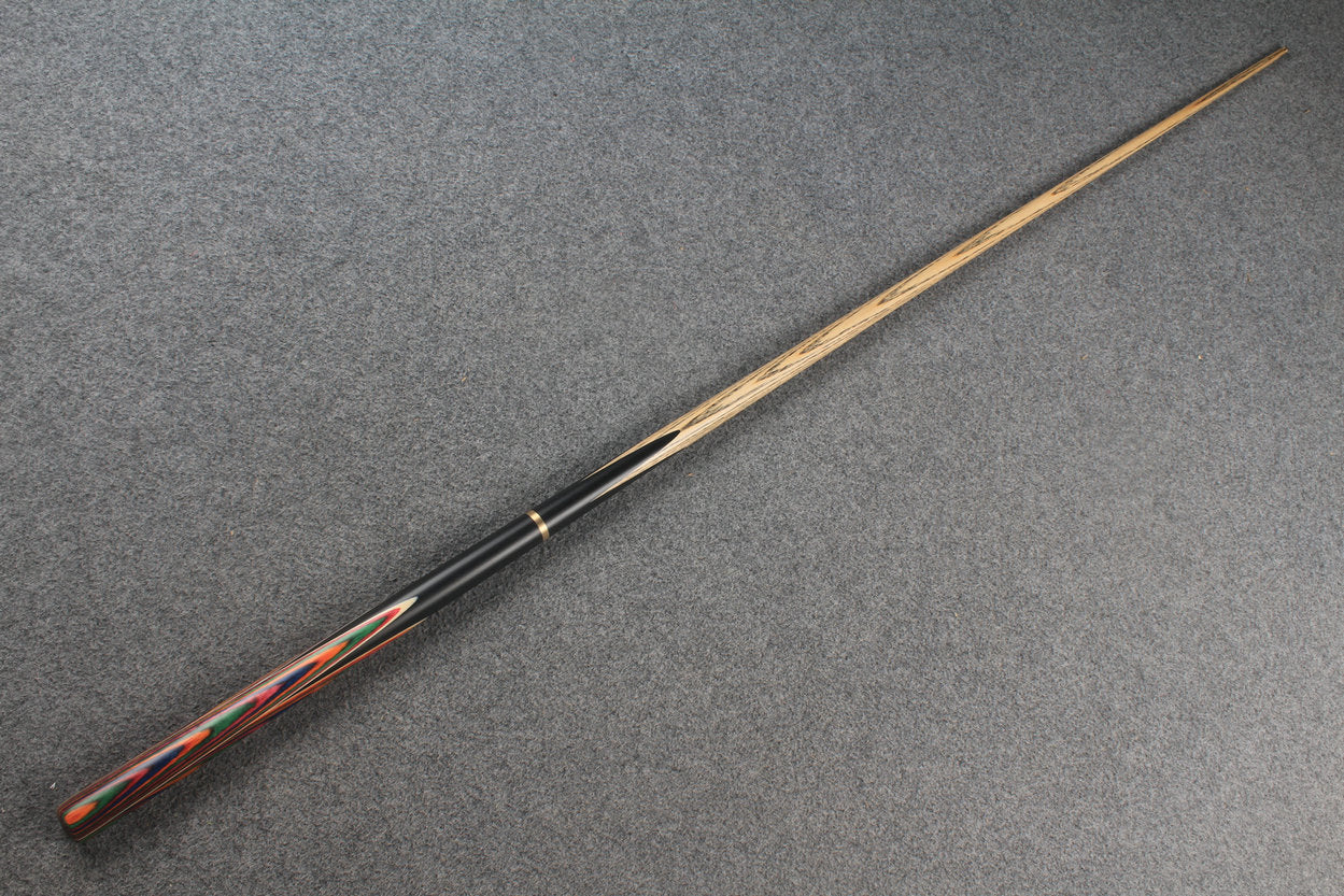 3/4 ASH english pool cue + break cue + case # 8793 WOODS CUES