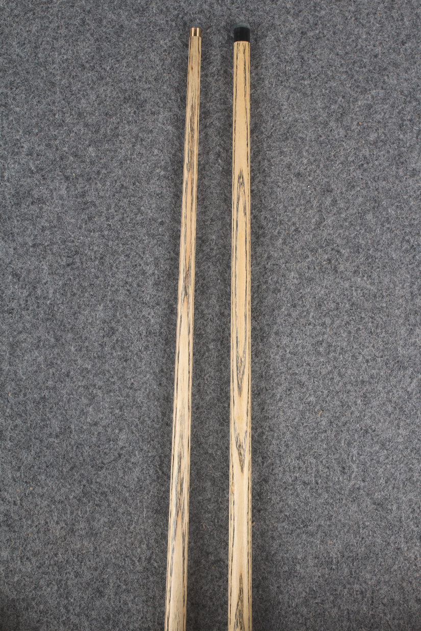 3/4 ASH english pool cue + break cue + case # 8794 WOODS CUES