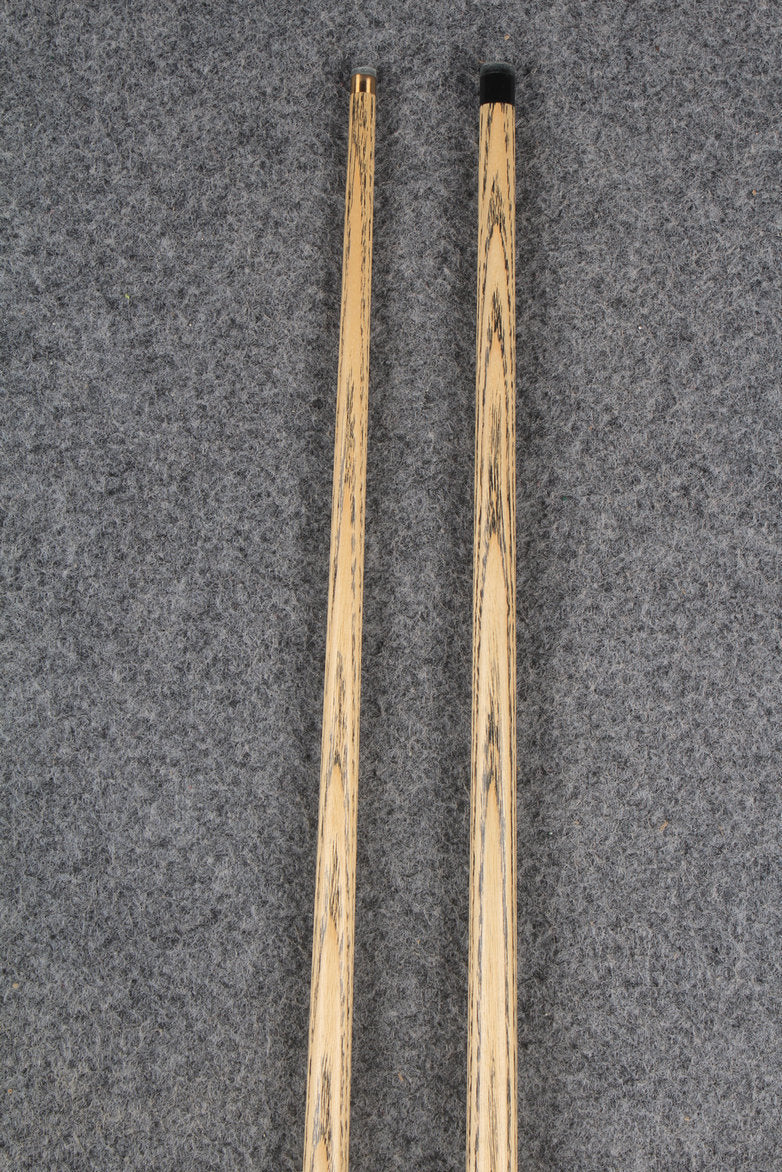 3/4 ASH english pool cue + break cue + case # 8795 WOODS CUES