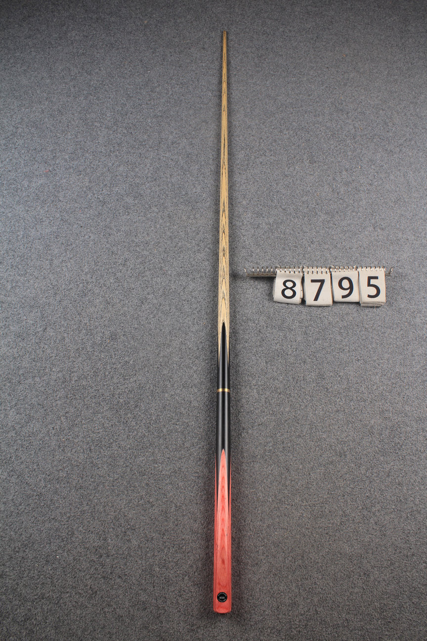 3/4 ASH english pool cue + break cue + case # 8795 WOODS CUES