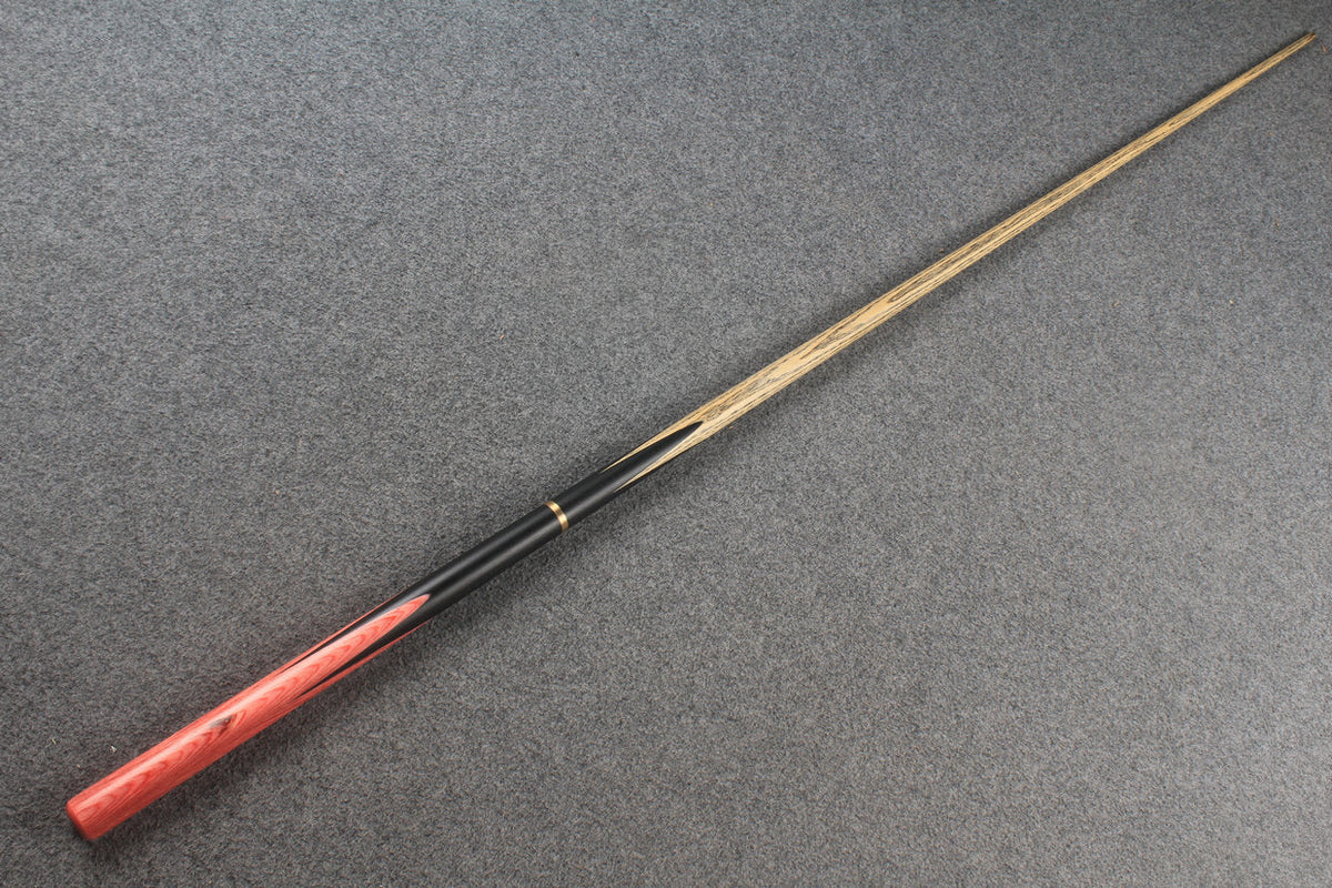 3/4 ASH english pool cue + break cue + case # 8795 WOODS CUES