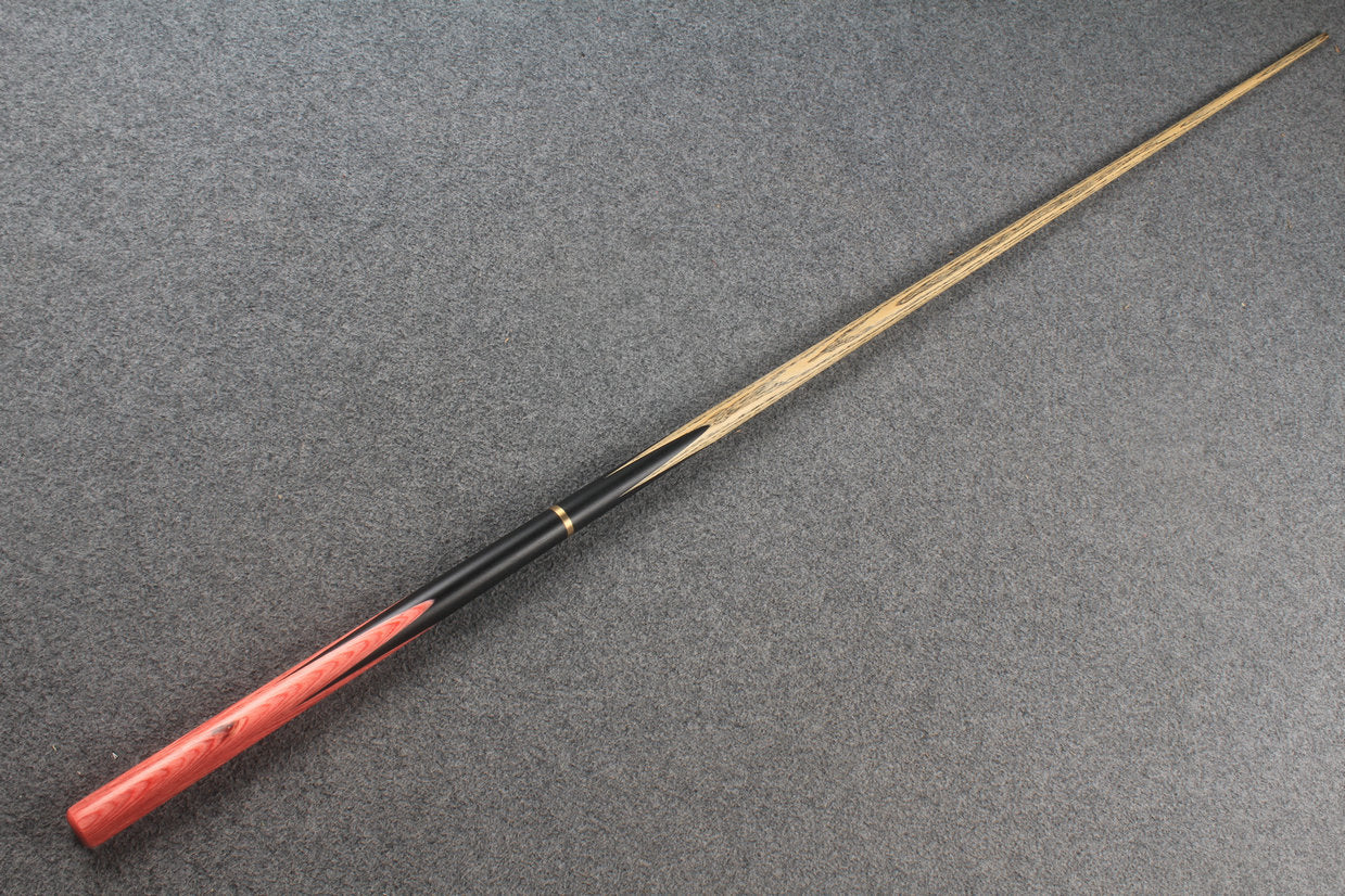 3/4 ASH english pool cue + break cue + case # 8795 WOODS CUES