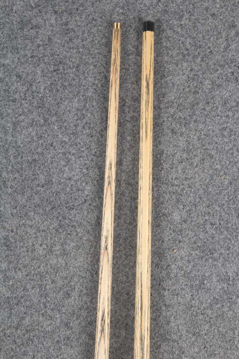 3/4 ASH english pool cue + break cue + case # 8796