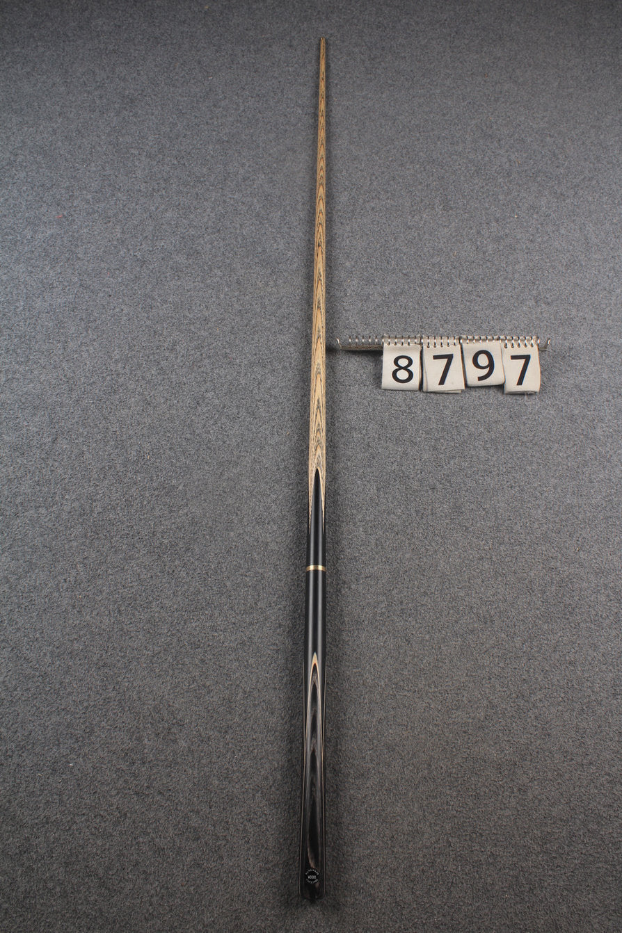 3/4 ASH english pool cue + break cue + case # 8797 WOODS CUES