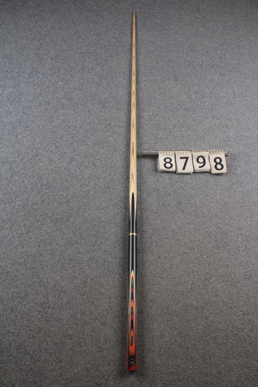 3/4 ASH english pool cue + break cue + case # 8798