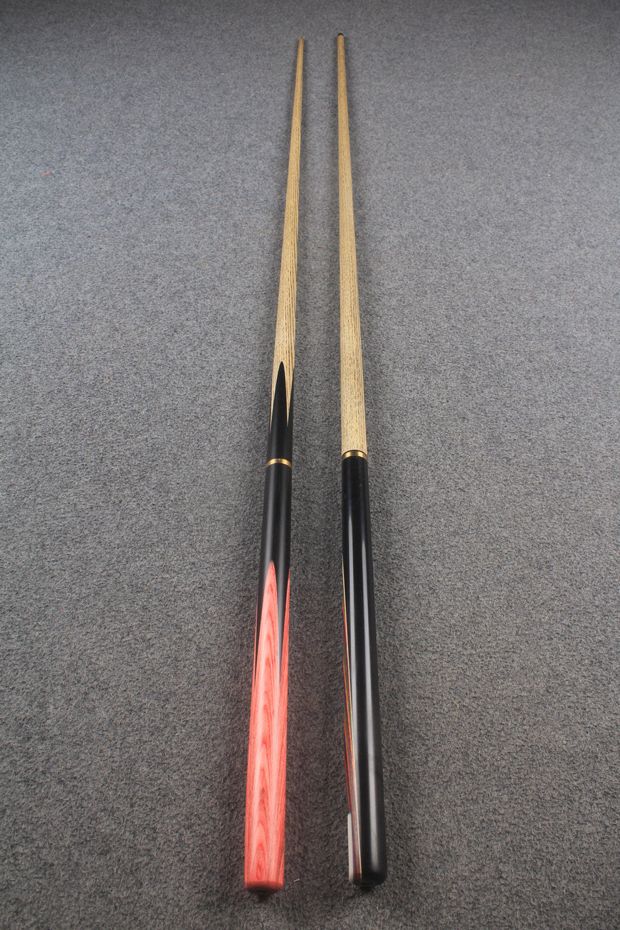 3/4 ASH english pool cue + break cue + case # 8799