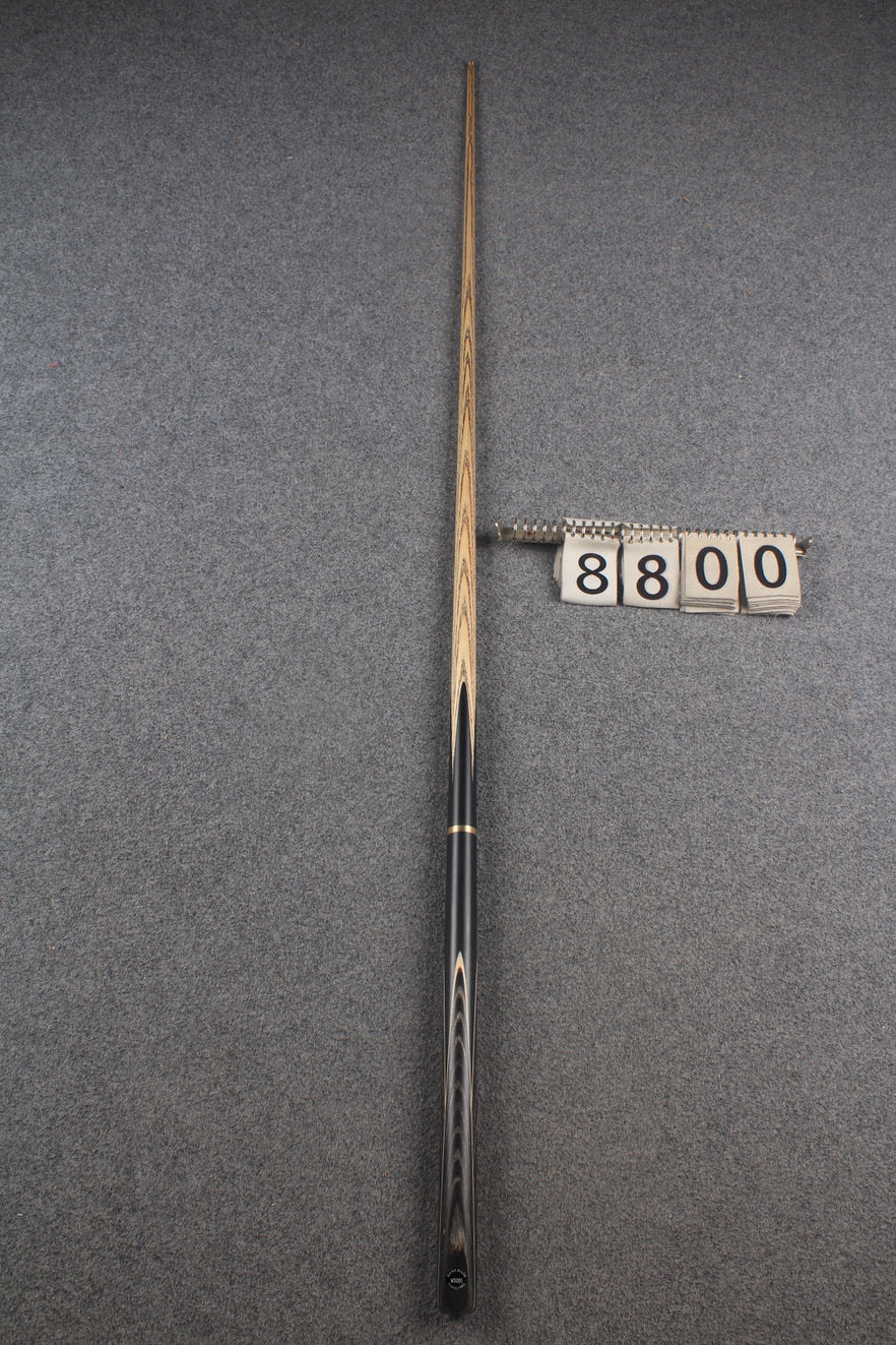 3/4 ASH english pool cue + break cue + case # 8800 WOODS CUES