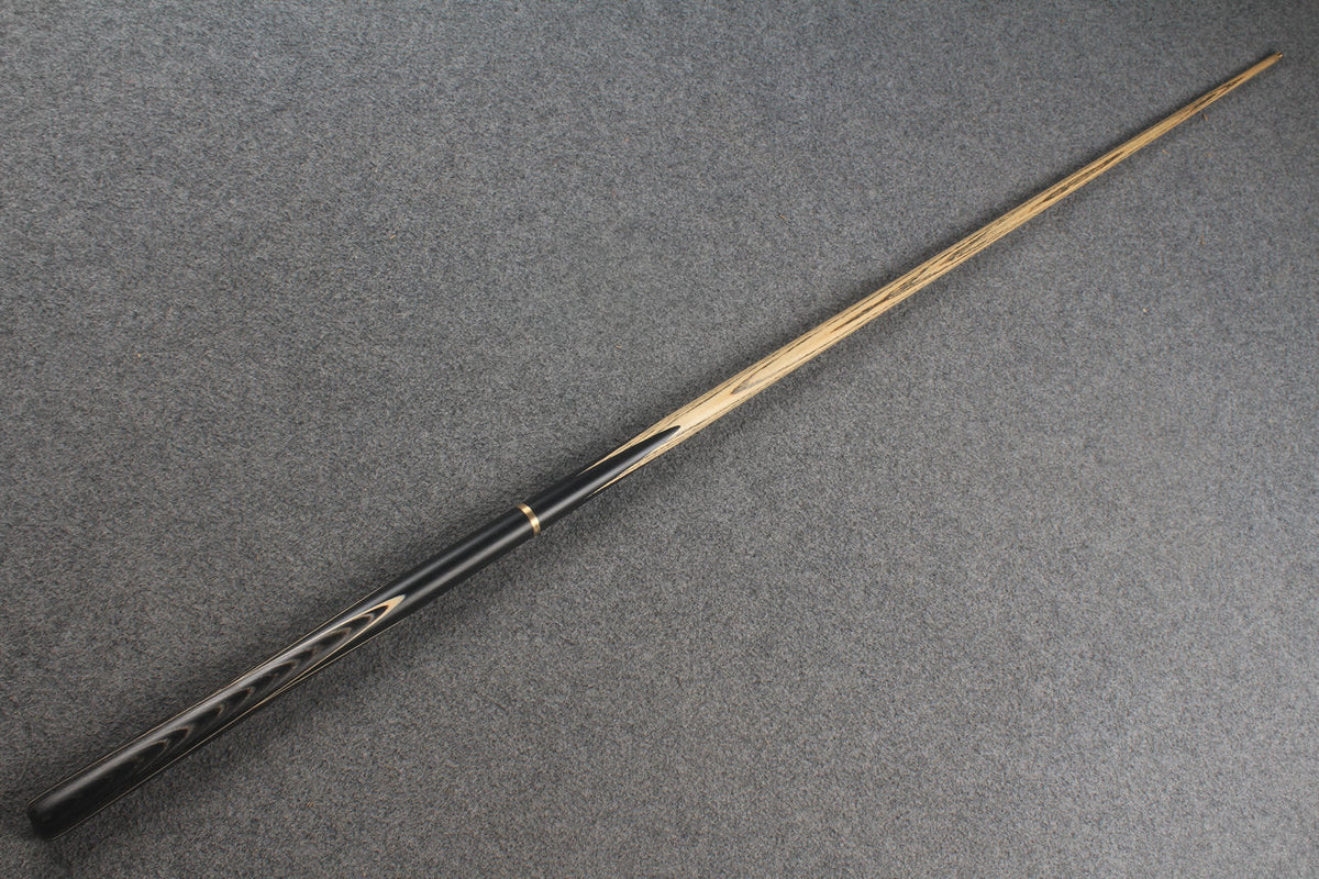 3/4 ASH english pool cue + break cue + case # 8800 WOODS CUES