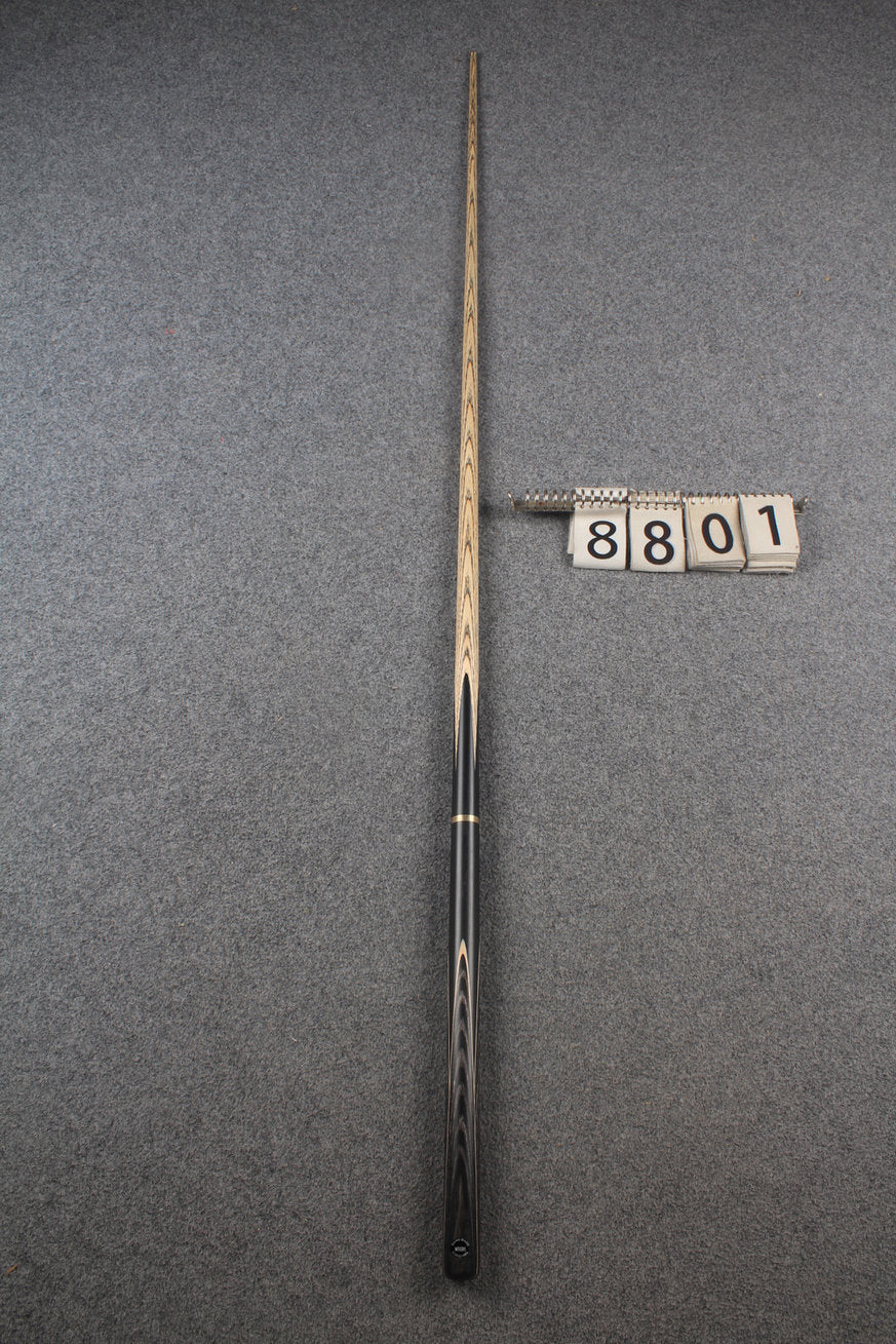 3/4 ASH english pool cue + break cue + case # 8801 WOODS CUES