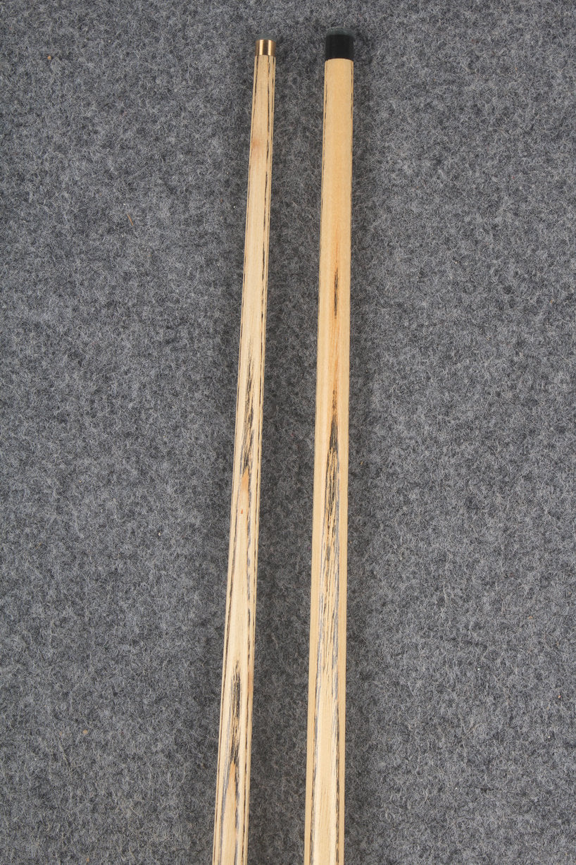 3/4 ASH english pool cue + break cue + case # 8803 WOODS CUES