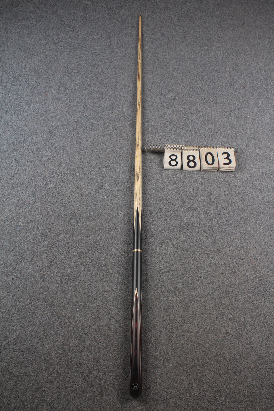 3/4 ASH english pool cue + break cue + case # 8803 WOODS CUES