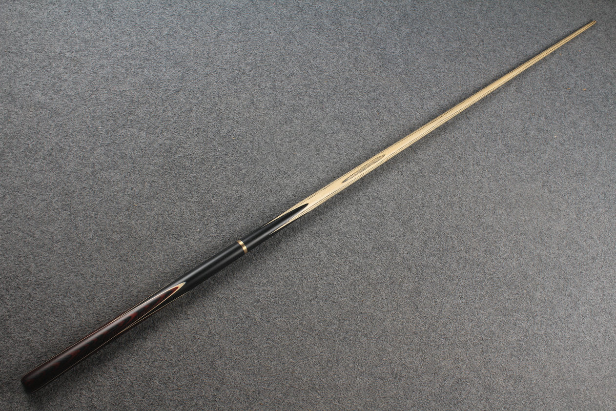 3/4 ASH english pool cue + break cue + case # 8803 WOODS CUES