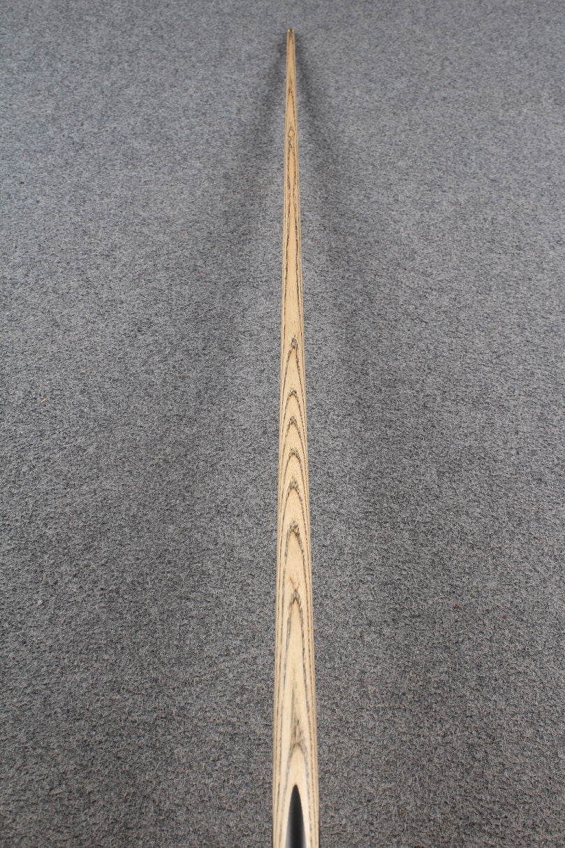 3/4 ASH english pool cue + break cue + case # 8805 WOODS CUES