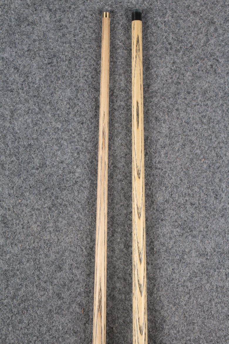 3/4 ASH english pool cue + break cue + case # 8806 WOODS CUES