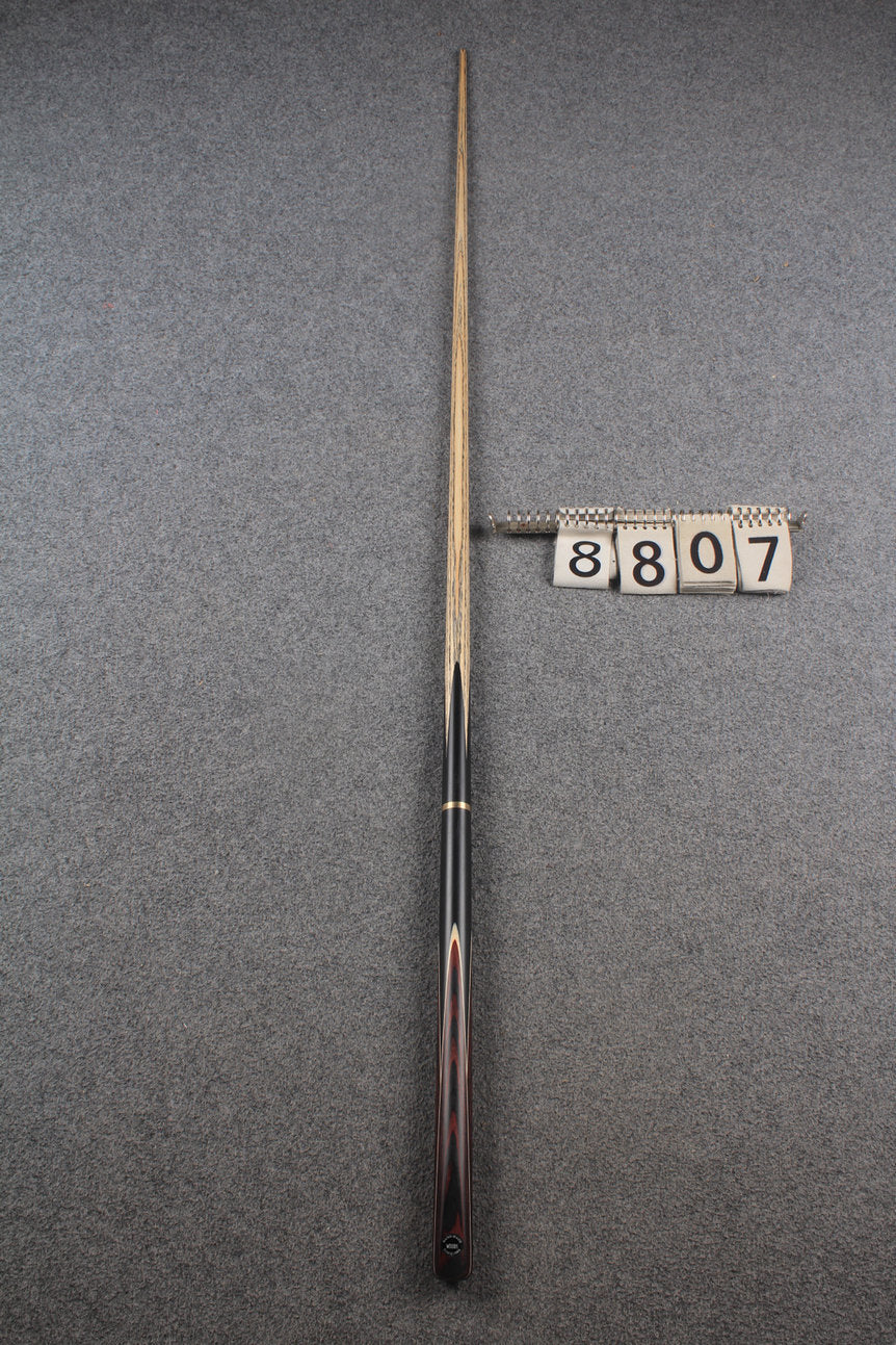 3/4 ASH english pool cue + break cue + case # 8807 WOODS CUES