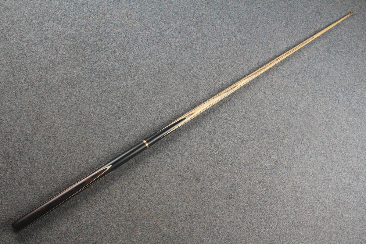 3/4 ASH english pool cue + break cue + case # 8807 WOODS CUES