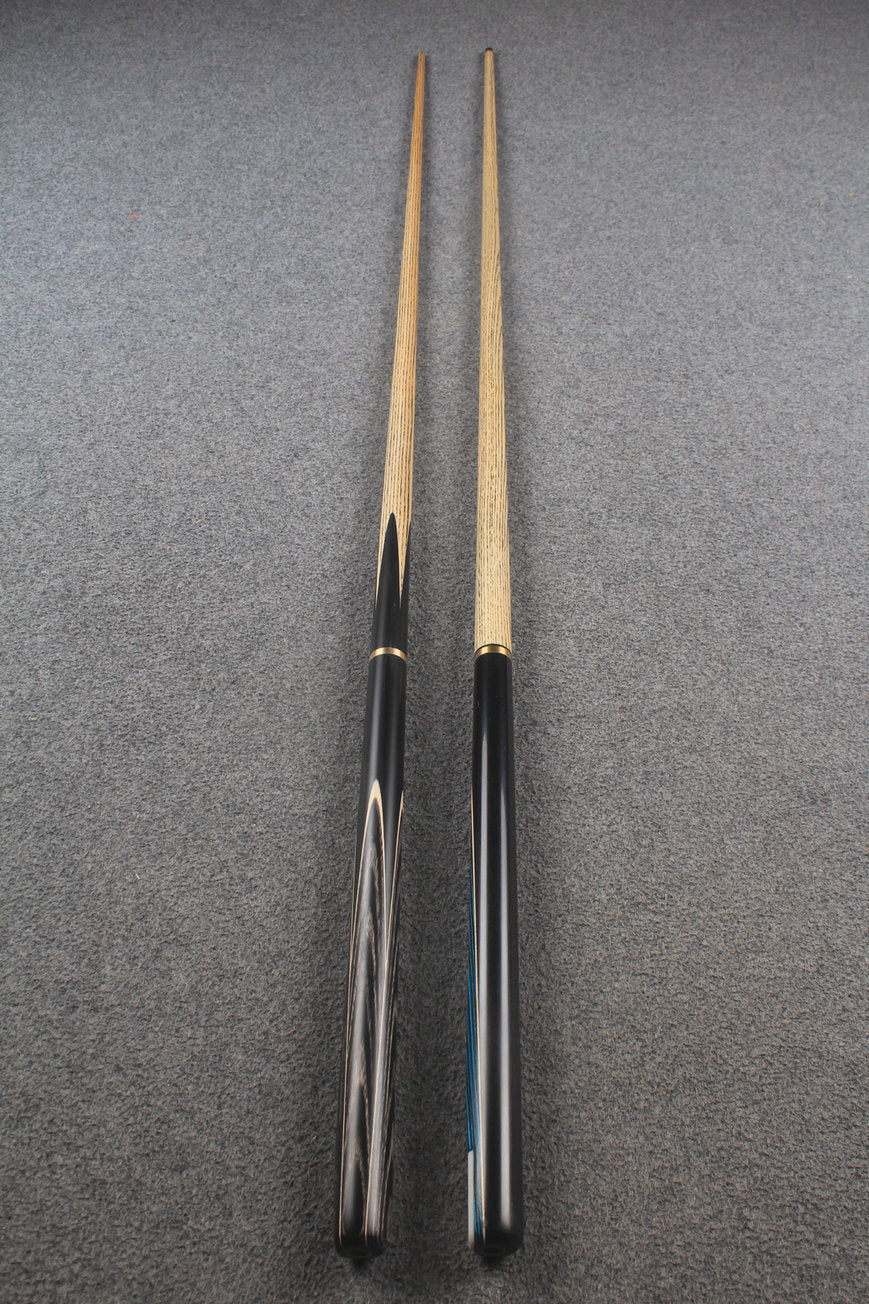 3/4 ASH english pool cue + break cue + case # 8808