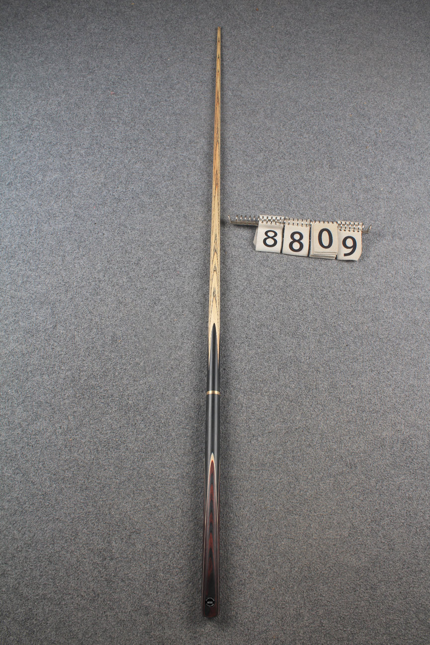 3/4 ASH english pool cue + break cue + case # 8809 WOODS CUES