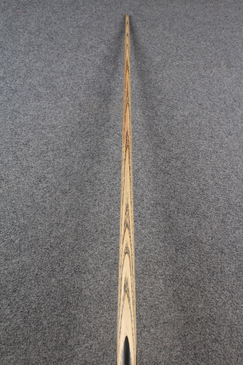 3/4 ASH english pool cue + break cue + case # 8809 WOODS CUES