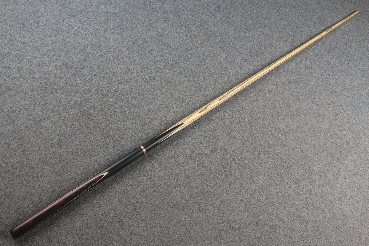 3/4 ASH english pool cue + break cue + case # 8809 WOODS CUES