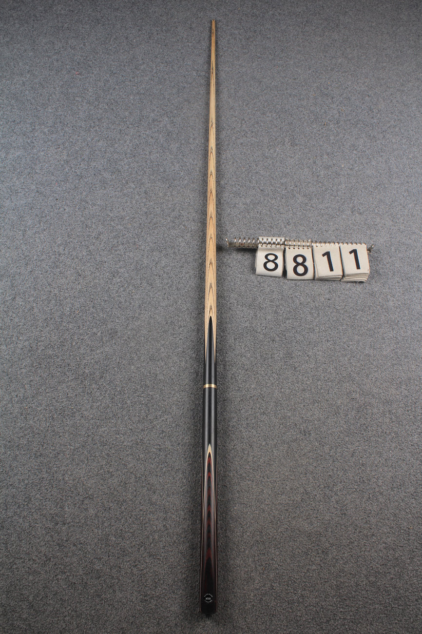3/4 ASH english pool cue + break cue + case # 8811 WOODS CUES
