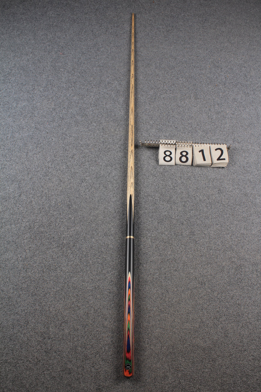 3/4 ASH english pool cue + break cue + case # 8812 WOODS CUES