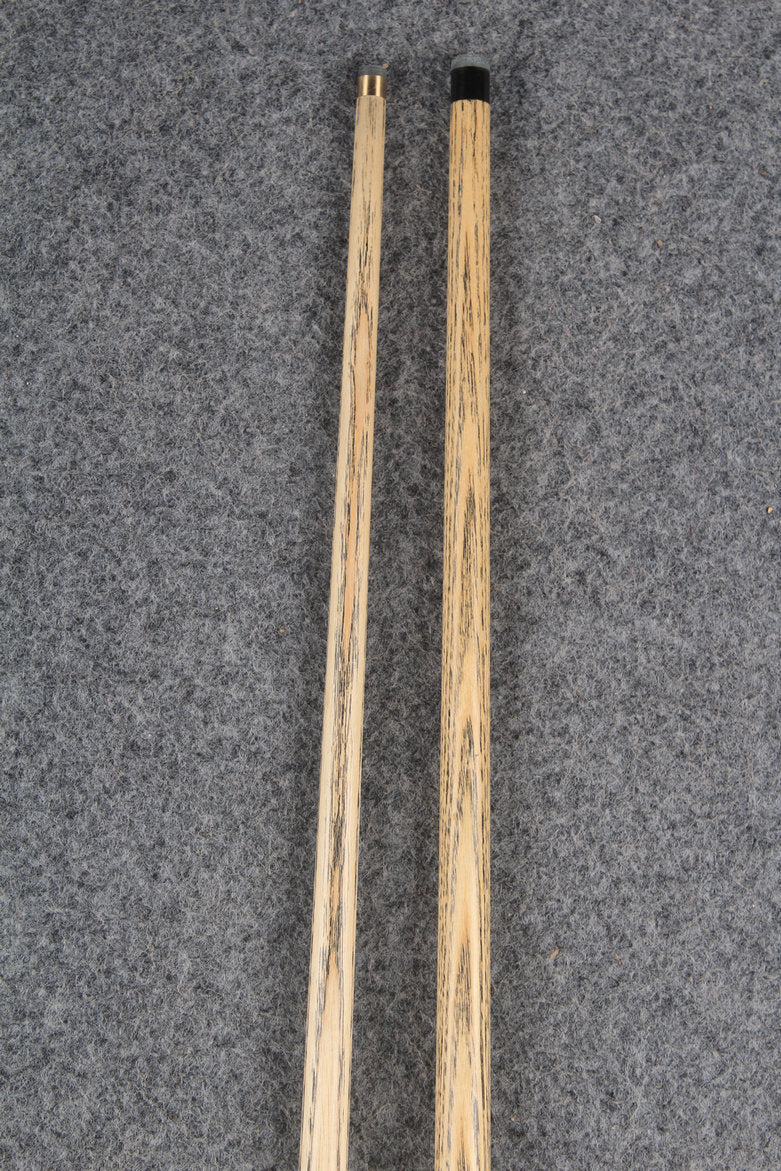 3/4 ASH english pool cue + break cue + case # 8813 WOODS CUES