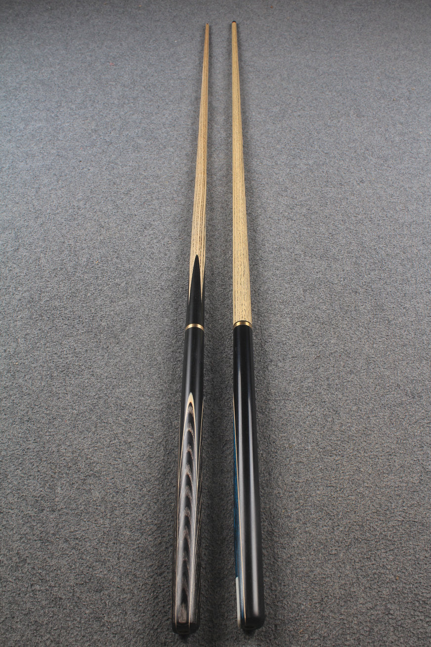 3/4 ASH english pool cue + break cue + case # 8814
