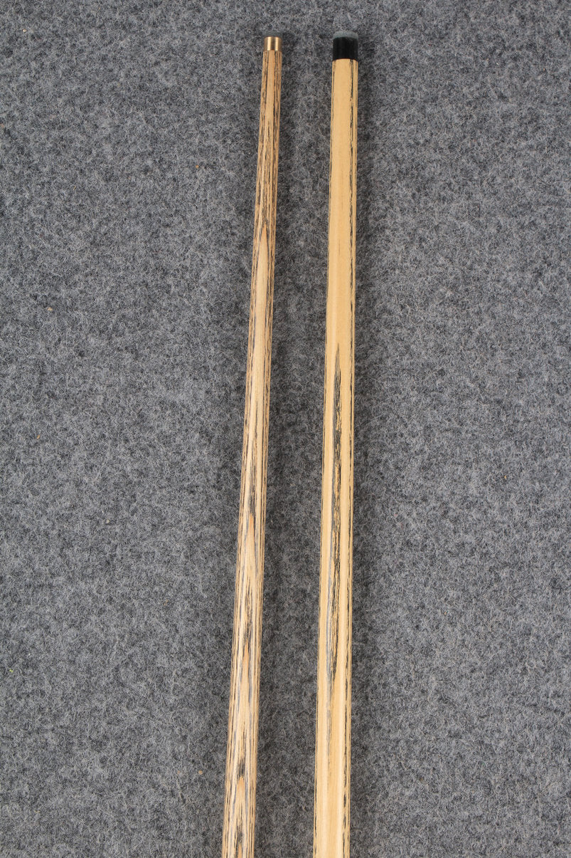 3/4 ASH english pool cue + break cue + case # 8816 WOODS CUES