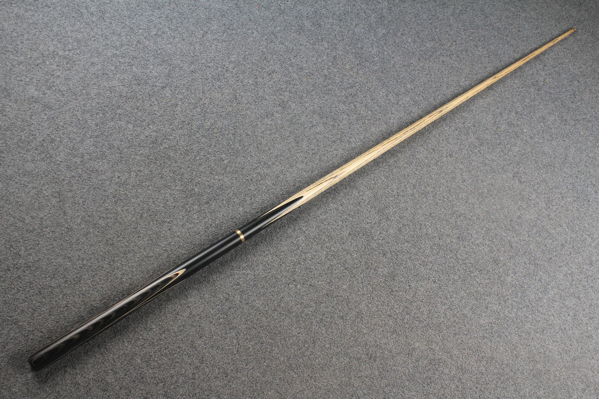 3/4 ASH english pool cue + break cue + case # 8818 WOODS CUES