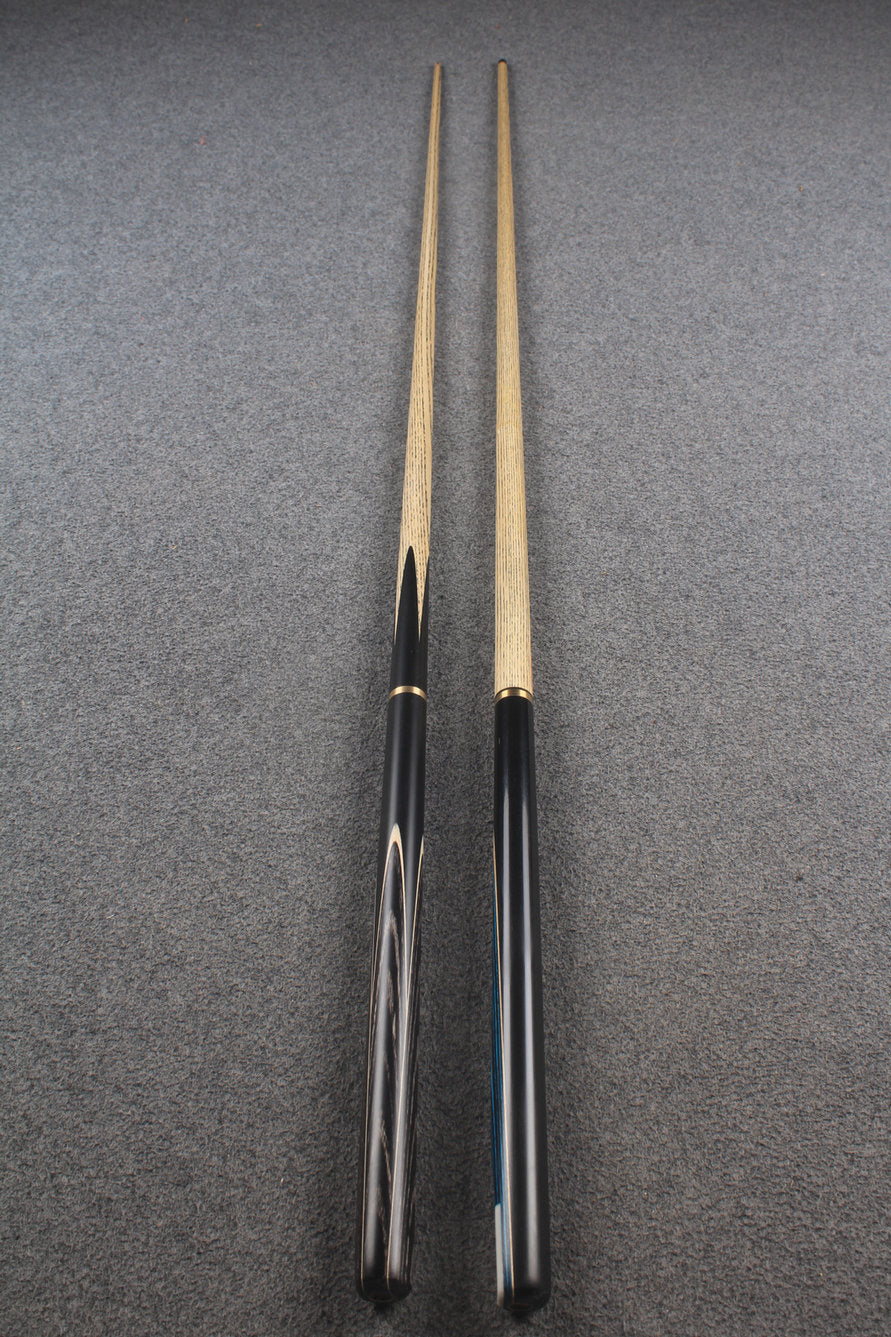 3/4 ASH english pool cue + break cue + case # 8821