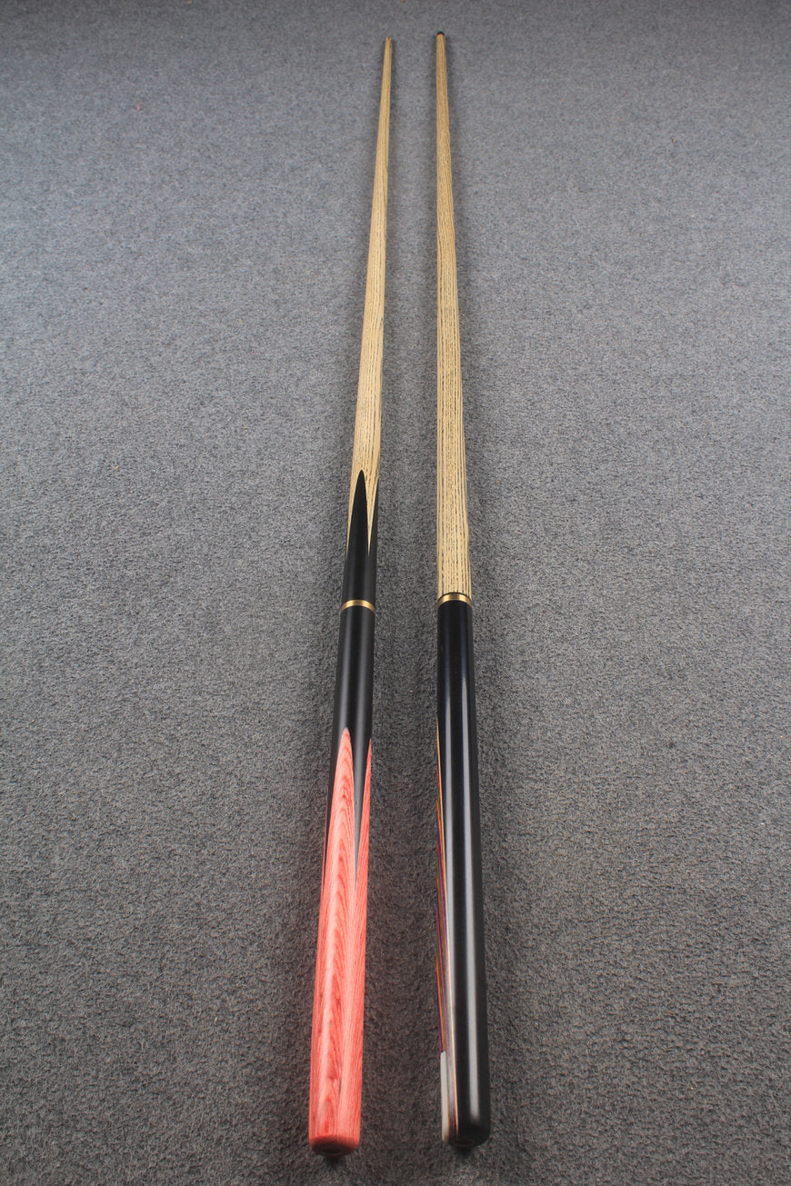3/4 ASH english pool cue + break cue + case # 8822