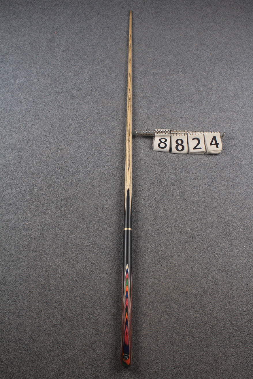 3/4 ASH english pool cue + break cue + case # 8824