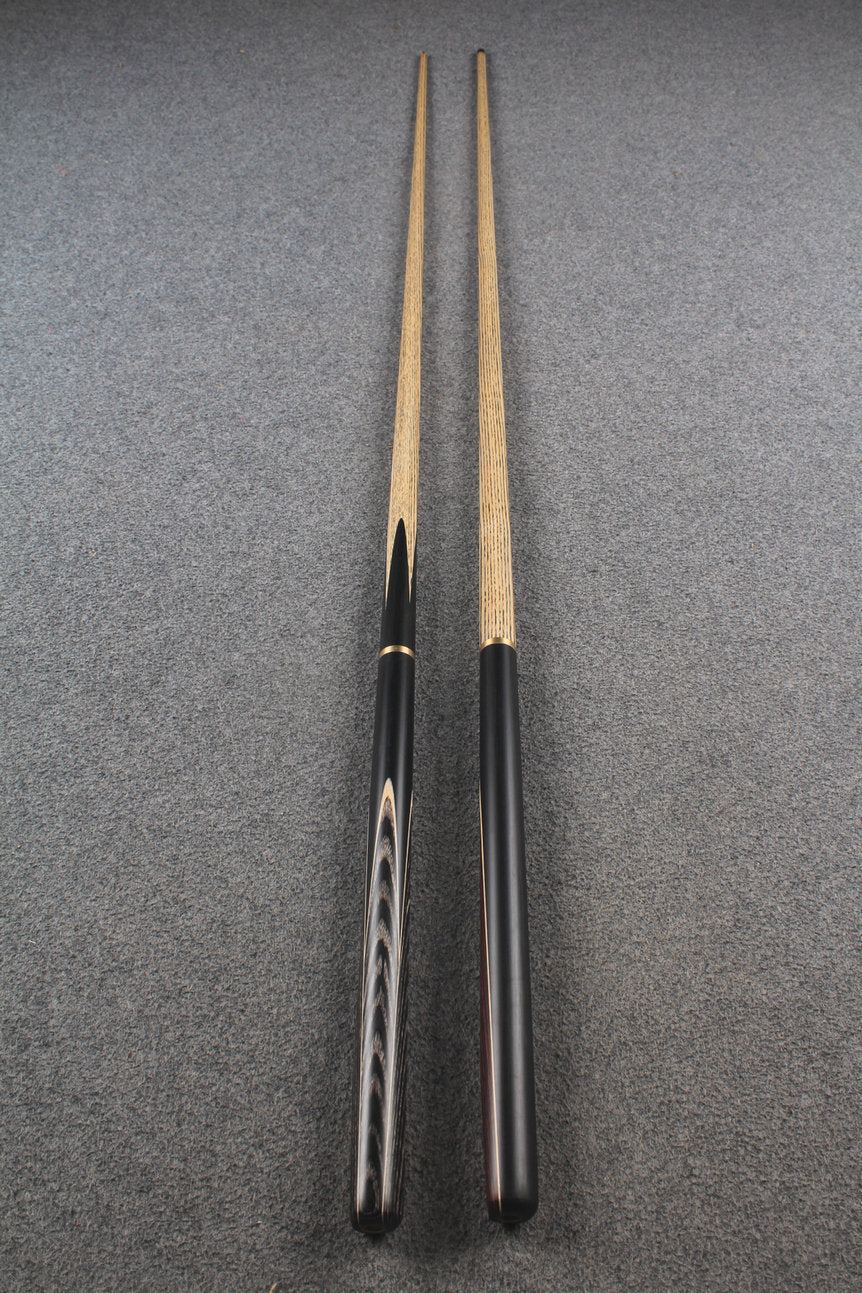 3/4 ASH english pool cue + break cue + case # 8825