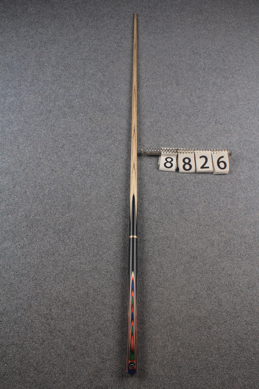 3/4 ASH english pool cue + break cue + case # 8826