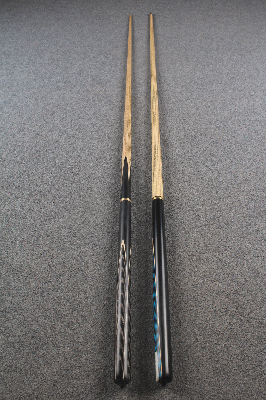 3/4 ASH english pool cue + break cue + case # 8831