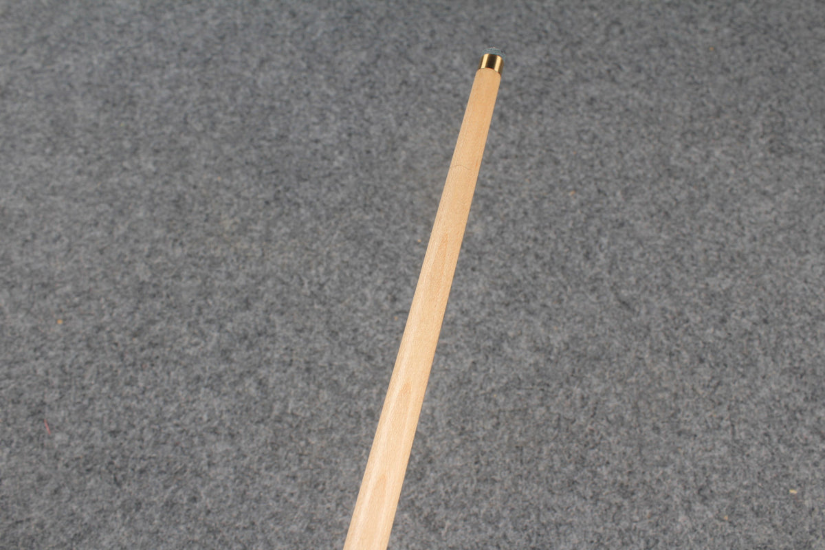 1 piece maple english pool cue # 8839 woods custom cue