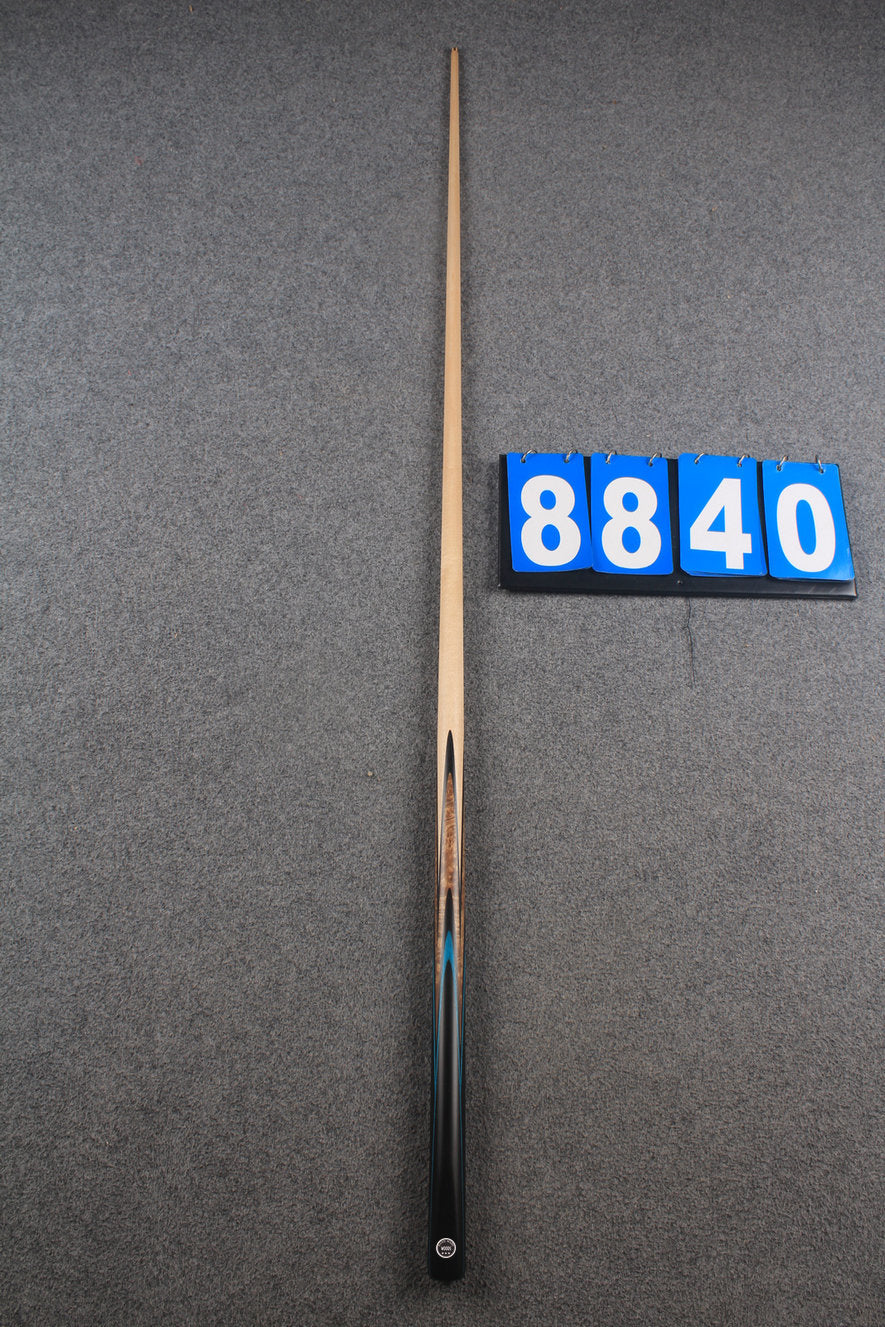 ★★★  1 piece maple snooker cue # 8840 WOODS CUES