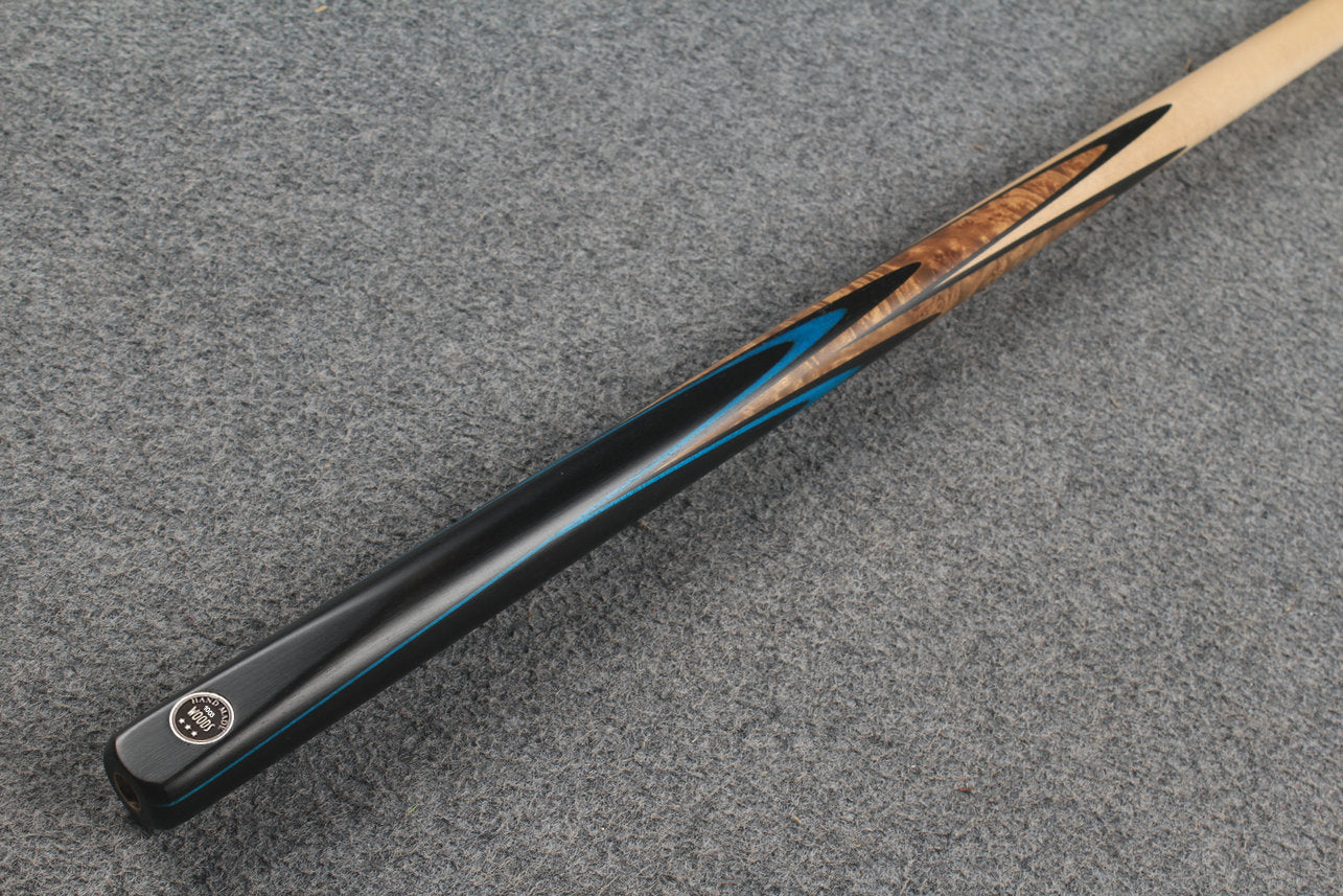 ★★★  1 piece maple snooker cue # 8840 WOODS CUES