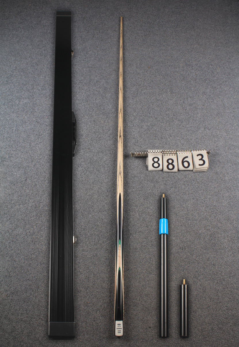 1 piece ash 60" snooker cue  #8863