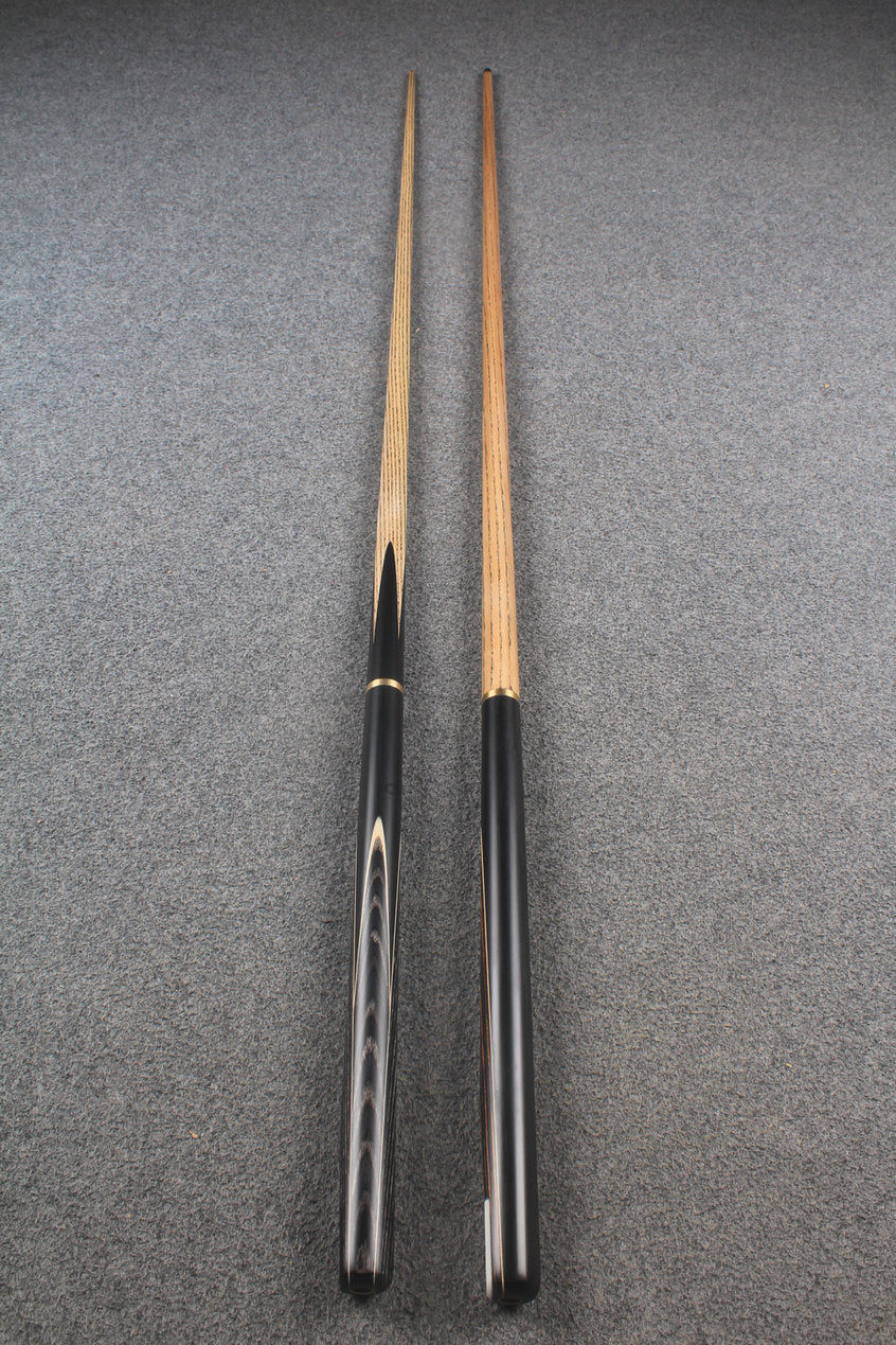 3/4 ASH english pool cue + break cue + case # 8877