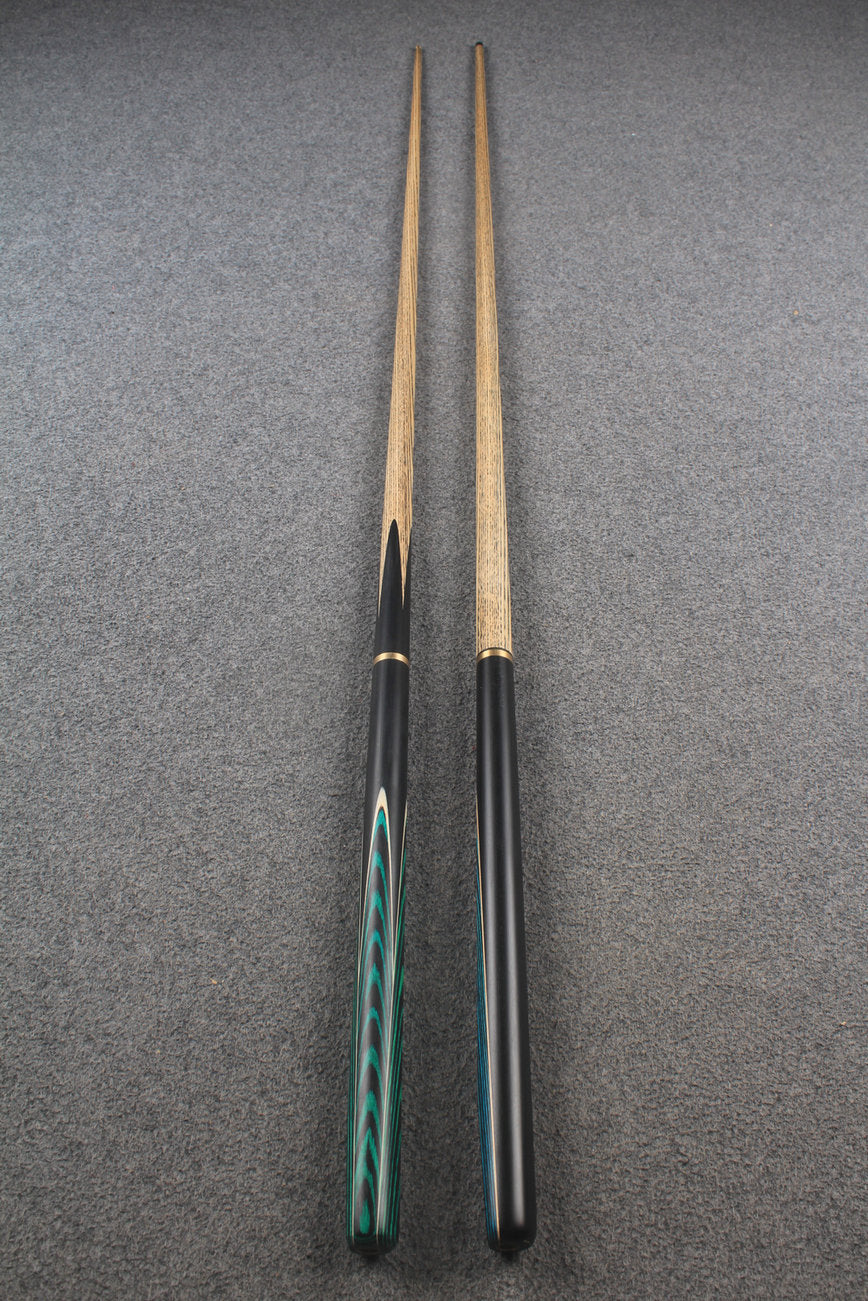 3/4 ASH english pool cue + break cue + case # 8880