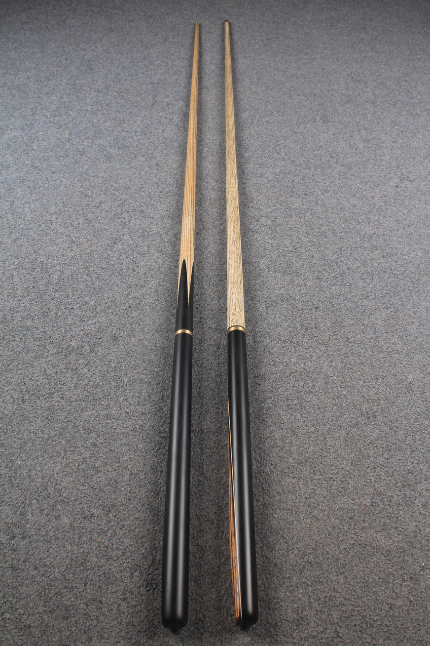 3/4 ASH english pool cue + break cue + case # 8881