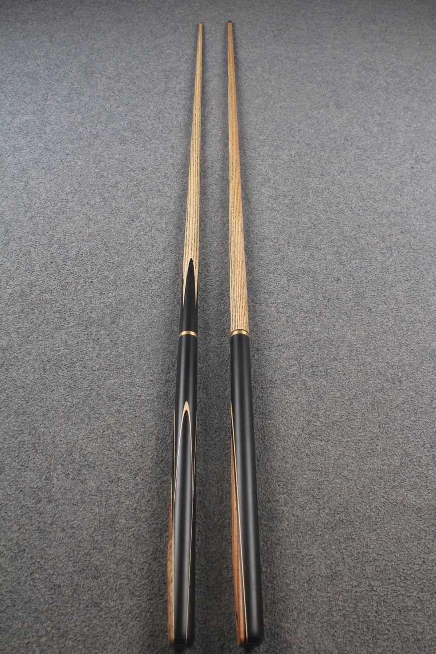 3/4 ASH english pool cue + break cue + case # 8882