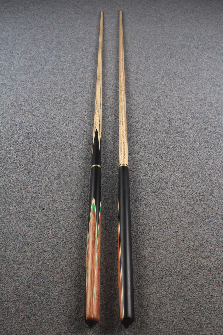 3/4 ASH english pool cue + break cue + case # 8883