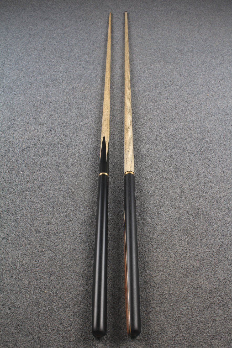 3/4 ASH english pool cue + break cue + case # 8884