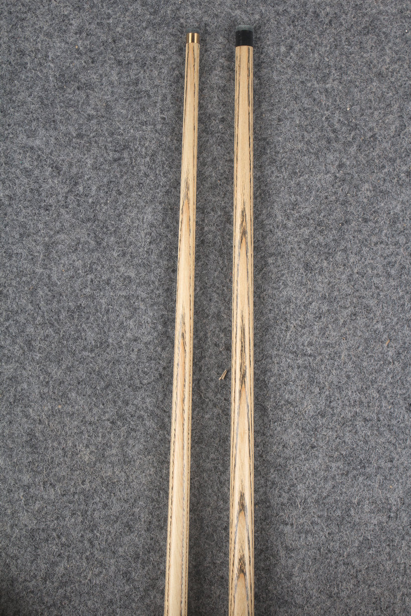 3/4 ASH english pool cue + break cue + case # 8885