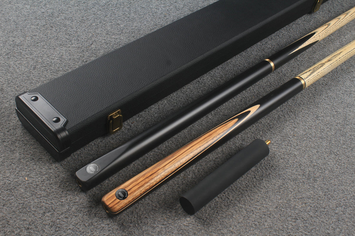 3/4 ASH english pool cue + break cue + case # 8886