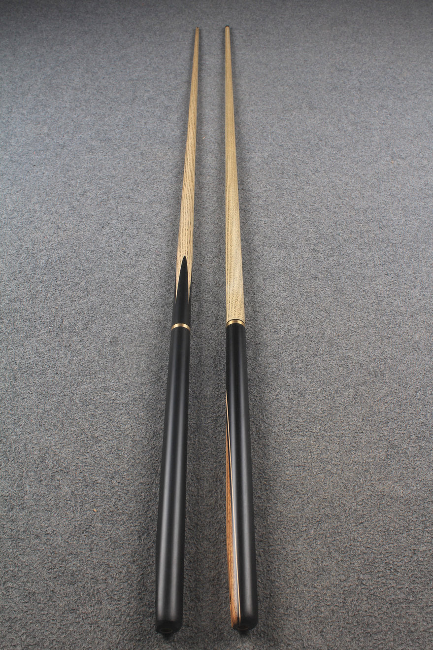 3/4 ASH english pool cue + break cue + case # 8886